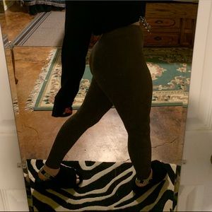 Forest green leggings